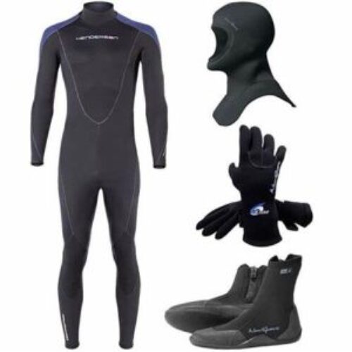 Henderson 5mm Thermoprene Men’s Full Wetsuit Package