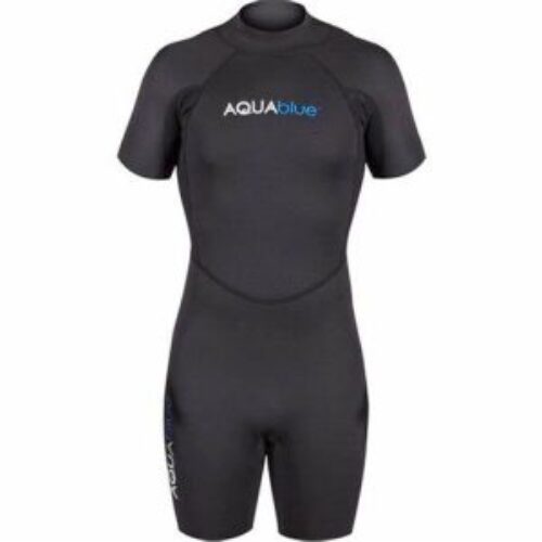 Aqua Blue 3mm Men’s Springsuit Wetsuit