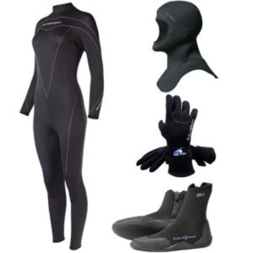 Henderson 5mm Thermoprene Women’s Full Wetsuit Package