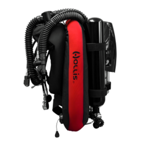 Hollis Prism 2 Rebreather – Backmounted Counter Lungs – Petrel 3