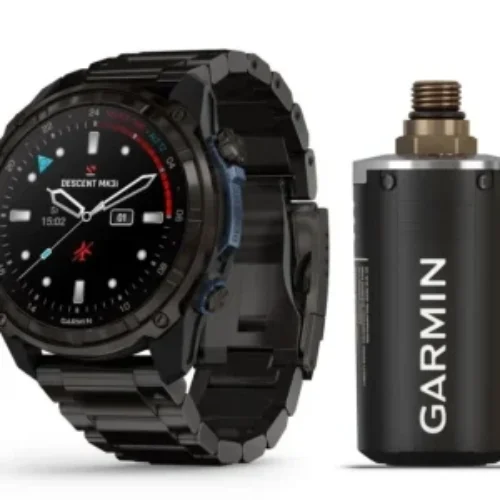 Garmin Descent Mk3i 51mm Dive Computer with T2 Transmitter, Gray/Titanium Band